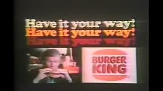 CLASSIC BURGER KING ADS Rosey Grier, Maureen McCormick HAVE IT YOUR WAY