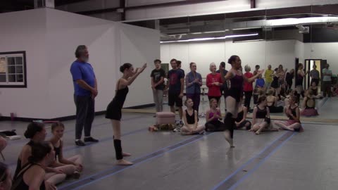 Panama City Ballet Rehearses Nutcracker 2 of 3