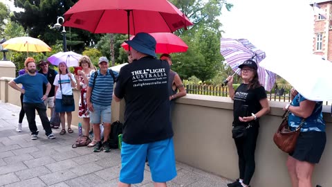 Umbrella People at Government House 2 Years