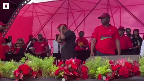 EFF Rally: Mailema arrives in Thembisa