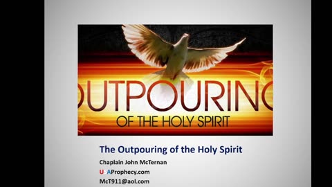 Outpouring of the Holy Spirit