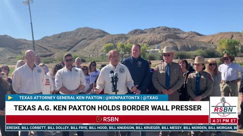 Texas Attorney General Ken Paxton's Full Remarks at the US-Mexico Border 10/21/21