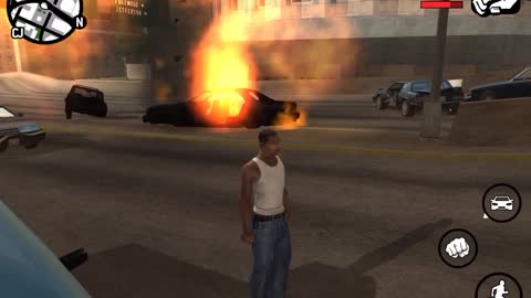 GTA car blast