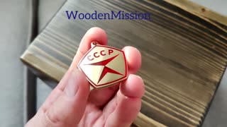Just finished a Brass Soviet Union Medallion - WoodenMission