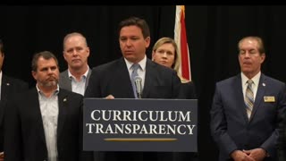 Gov. DeSantis: "Parents ... have a fundamental role to be involved in the education of their kids ... That's how it's going to be in the state of Florida"