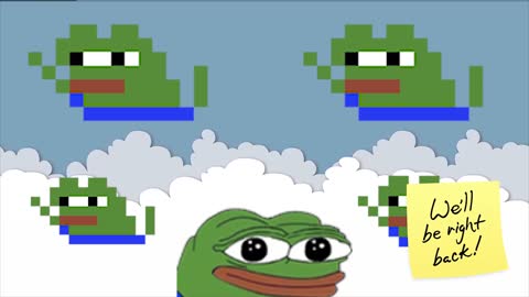 FREE PEPE BRB SCENE