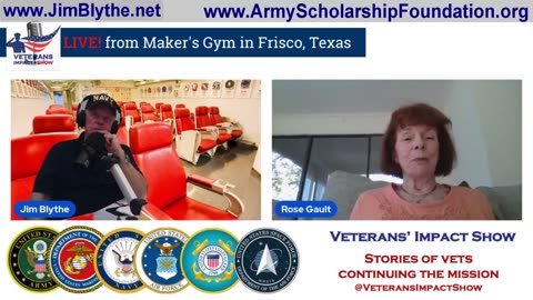 30Sep23 Veterans Impact Show - Army Scholarship Foundation - Jeff/Rose Gault