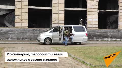 В Сухуми прошли совместные антитеррористические учения СГБ Абхазии и ФСБ России