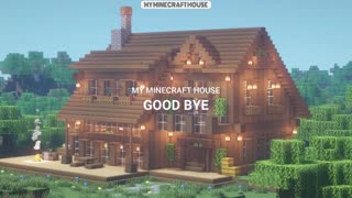 Minecraft Easy Wooden Starter House Tutorial