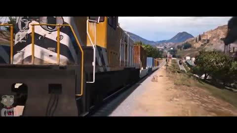 GTA 5 Unstoppable Train | Short Film |