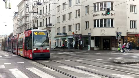 Vienna tram line 40 Gersthof