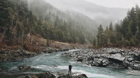 Relax Library Video 69. Rapid Running River.