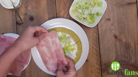 Boerenkool wraprolletjes op vier manieren - Kale wraps in four ways