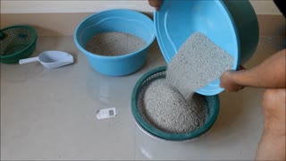 The best way to save the cat litter