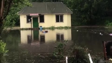 Flood in Cherkasy.