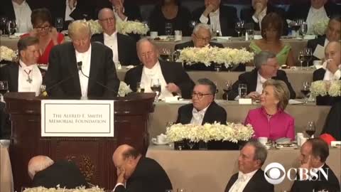 Watching Trump ROAST crooked Hillary Clinton to her face will never get old
