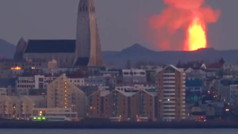 Incredible Video of Volcano Erupting