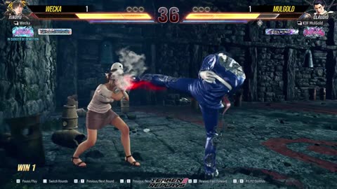 Tekken 8 🔥 Mulgold (1 Ranked Claudio) vs Wecka (Xiaoyu) 🔥 High-Level Battle