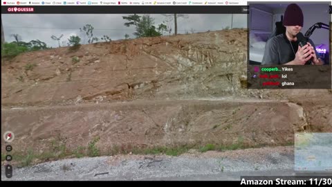 Sambucha Playing Blind GeoGuessr