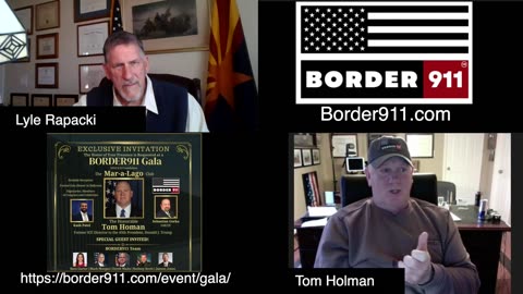 Arizona Today, 15 March 2024 - Border 911 with Hon. Mark Finchem, Tom Homan