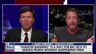 Dave Portnoy talks to Tucker Carlson about Big Tech’s efforts to silence him