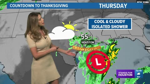 Kim's Thanksgiving weather forecast (11/22/23)