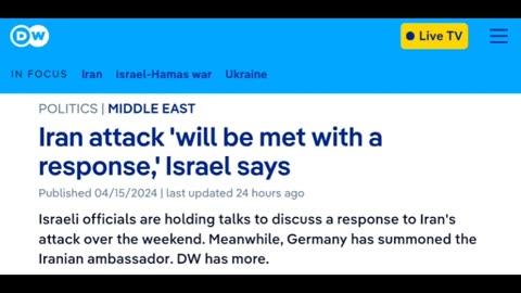 Israel to Strike Back on Iran - On The Brink of WW3?