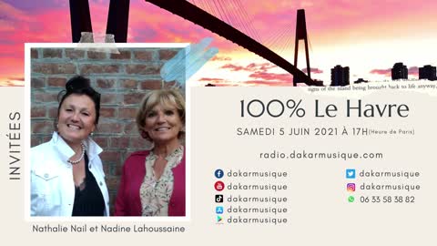 100% Le Havre reçoit Nathalie Nail et Nadine Lahoussaine candidates aux Régionales 2021.