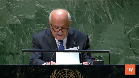 Palestine Goes Under Israel's Skin at UN! Israel Tears UN charter Live!