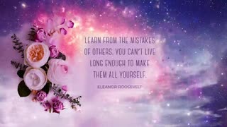 Learn from your mistakes