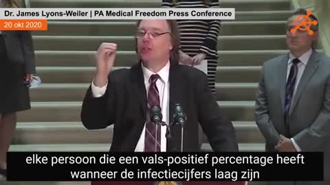 Dr. James Lyons- Weiler PA Medical Freedom Press Conference