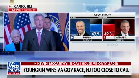 Minority Leader McCarthy Comments on Recent Republican Wins