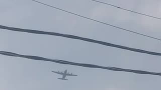 US Military Aircraft Spotted in #Baghdad Iraq Skies