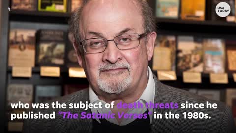 Salman Rushdie attacked: 'The Satanic Verses' author has neck stab wound | USA TODAY