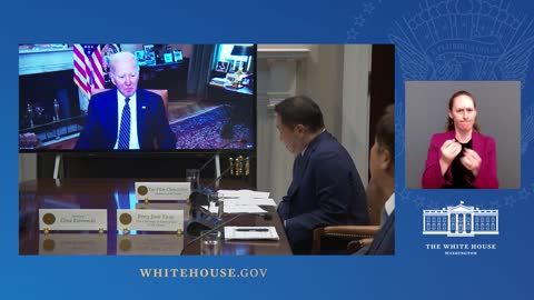 President Biden Meets Virtually with the Chairman of the Republic of Korea Conglomerate SK Group