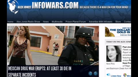 ALEX JONES SHOW FULL EPISODE FEB 14 2011 MONDAY ARCHIVE