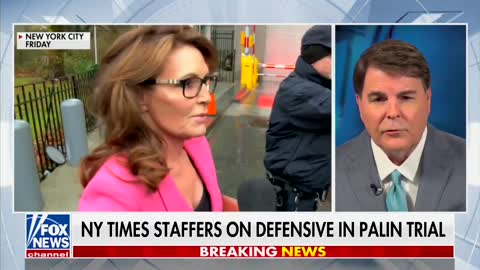 WATCH: NY Times Staffers on Defensive in Sarah Palin Defamation Trial