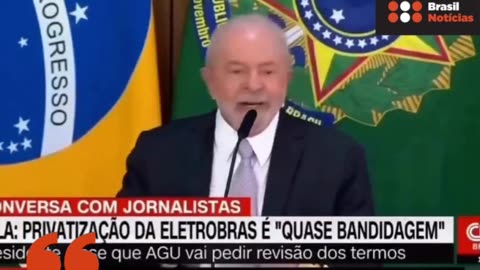 Jornalistas da CNN detonam fala de Lula sobre privatização, "Quase bandidagem"