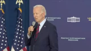 WATCH: Biden Gaffes Again, While Speaking In Florida