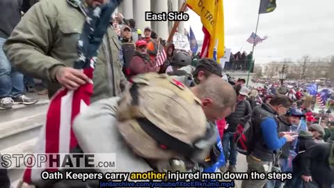 Narrative busted. Oathkeepers helping police.