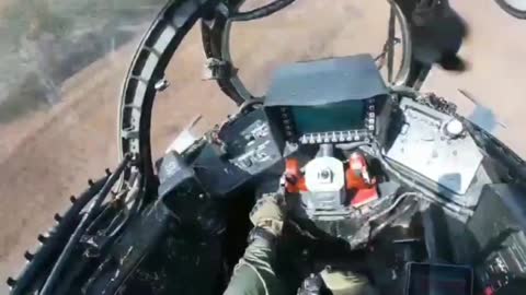 deNAZIfication by a Mi-35 machine gun operator