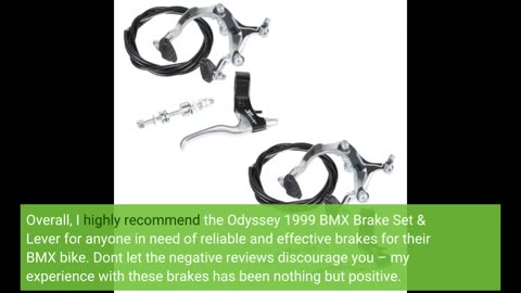 Customer Reviews: 1999 BMX Brake Set & Lever