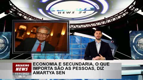 A economia é secundária, o que importa é as pessoas, diz Amartya Sen