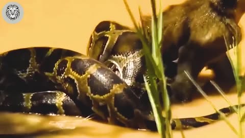 Python vs wild animals