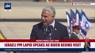 President Biden lands in Israel for visit