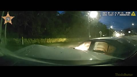 Florida drunk driver arrested after blindly pulling out onto busy road, colliding into deputy