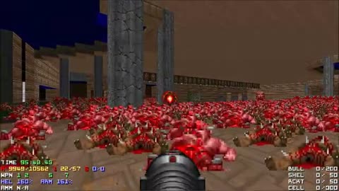 Doom 2 Grindfest DLC Level 4 UV Max in 2:09:09