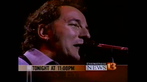 December 17, 2002 - Bruce Springsteen in Indianapolis/WTHR Promo