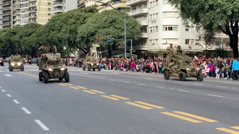 Argentine Military Parade 2019 Dia de la independencia 9 de Julio 4K HD 09
