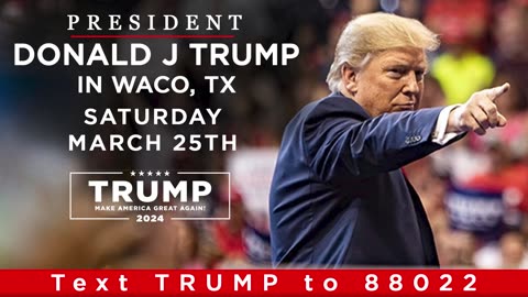 LIVE: President Trump in Waco, TX